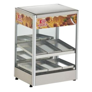 EREVP-6 Estufa para Salgados 6 Bandejas Linha Reta Especial Vertical Edanca