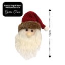 Ver imagem 7 de Kit 6 Pelúcias Pendentes Papai Noel Scotch e Carinha Natal Vermelho e Verde 22cm - Magizi