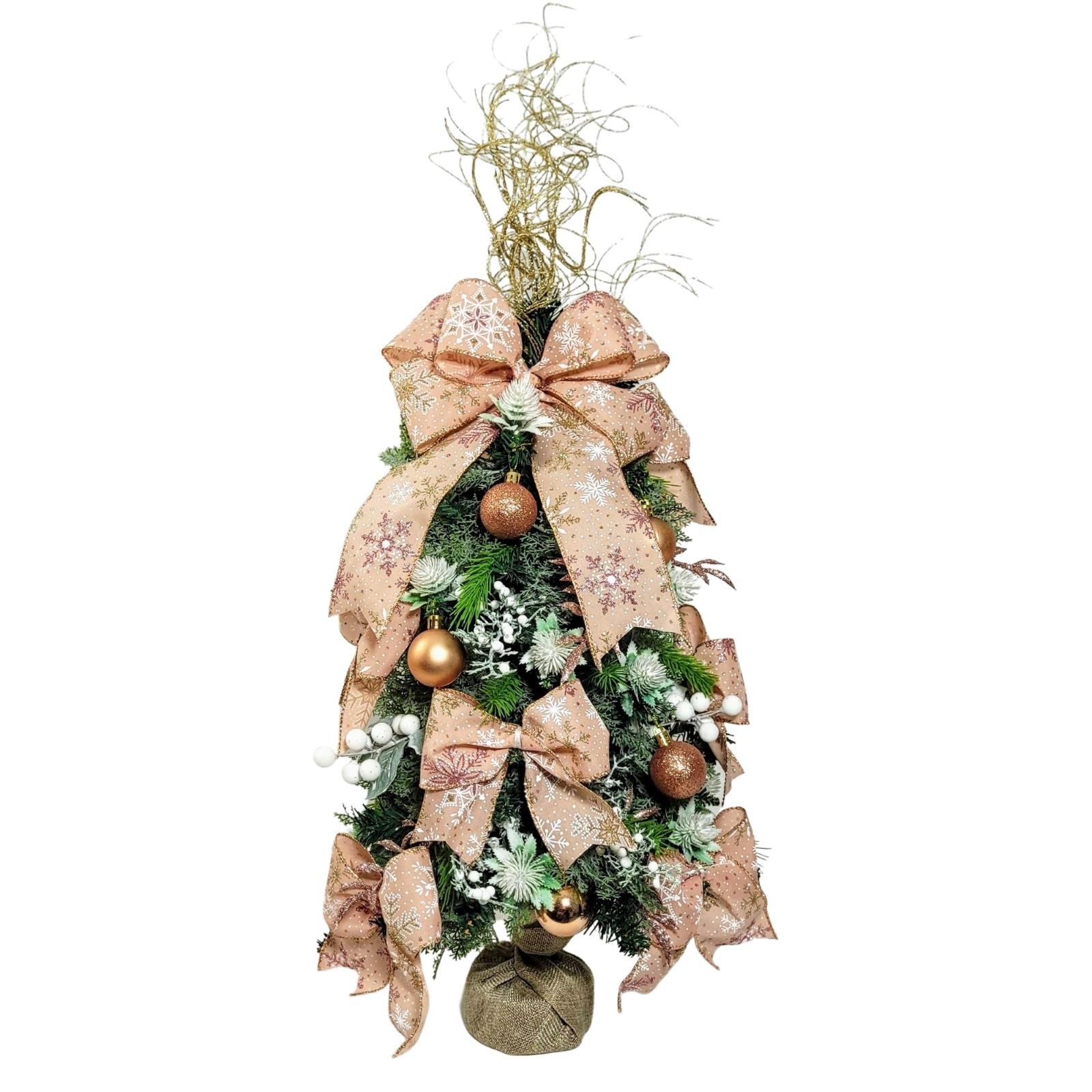 Árvore Natal 120cm 1.50cm e 180cm Galhos Decoração Pinheiro Rosa