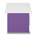 Ver imagem 6 de Casinha de Brinquedo com Floreiros Mdf Lilás/branco L12 - Gran Belo