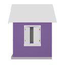 Ver imagem 7 de Casinha de Brinquedo com Floreiros Mdf Lilás/branco L12 - Gran Belo