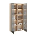 Ver imagem 5 de Cristaleira Suspensa 2 Portas Vidro Reflecta e Iluminação LED 100% MDF Galiano Grann Astro Foscarini