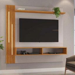 Painel para Tv até 65 Polegadas Agrado C/led Ripado Jcm Movelaria - 2