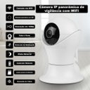 Ver imagem 6 de Câmera Ip C360 de Segurança Wifi 2 Antenas Robô Hd 1080p sem Fio 360º Áudio Visão Noturna - 8165hp