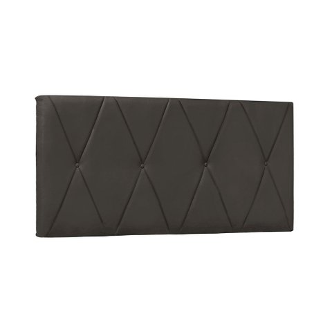Painel de Cama 195cm Ancona Suede Cinza - Lucadi Home