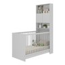 Berço 3 em 1 com Armário 2 Portas Multimóveis Mp4143 Branco - 2