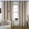 Cortinas 2 Folhas Glamour 280cmx220cm Tecelagem Damata - 2
