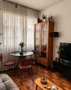 Ver imagem 5 de Cadeira de Jantar Roma Courissimo Marrom Base Aço Preto - Ooca Móveis