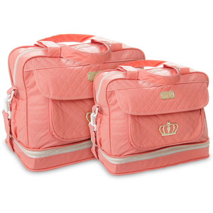 Kit Bolsas Maternidade Mave Baby Coroa Rosé
