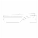 Ver imagem 4 de Frigideira Funda Tramontina Antiaderente Paris 28cm Vermelho
