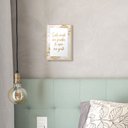 Ver imagem 3 de Quadro Decorativo com Frase Amor Gratidão Gold Floral Folhas Dourado Quarto Sala