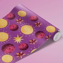 Ver imagem 3 de Papel de Parede Infantil - Lua, Sol e Estrelas 6 Arte Destaque 3 Metros