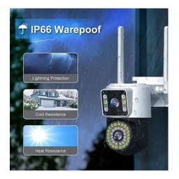 Câmera Wi-fi Lente Dupla 2em1 com Rastreamento Icsee Onvif - 6