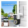 Câmera Wi-fi Lente Dupla 2em1 com Rastreamento Icsee Onvif - 7