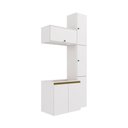 Ver imagem 2 de Conjunto para Banheiro Kappesberg Celeste 5 Peças Branco 116,5cm