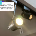 Ver imagem 4 de Spot Rock Cromado Led 3w C/adaptador P/ Trilho