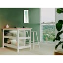 Ver imagem 3 de Bancada gourmet ilha Cozinha+ kit luz+2 Banq. Ditália CD1019 cor:branco