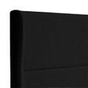 Ver imagem 2 de Cabeceira de Cama Box Diamond Infantil Solteiro 90cm Estofada Boucle Preto