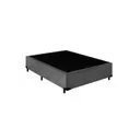 Ver imagem 2 de Base Cama Box Casal 1,38 x 1,88 x 0,28 Suede Amassado Lobbox - Cinza