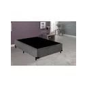 Ver imagem 4 de Base Cama Box Casal 1,38 x 1,88 x 0,28 Suede Amassado Lobbox - Cinza