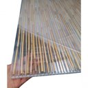 Ver mais imagens de Chapa de Policarbonato com Bambu para Cobertura e Divisória Ávila Resistente Cristal Transparente