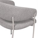 Ver imagem 6 de Kit 2 Cadeiras para Sala de Jantar Estofadas Bouclé Bari