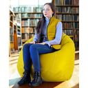 Ver imagem 2 de Puff Gota Mariju - Cinza - Vazio - Qualidade Premium com Frete Reduzido para Todo o Brasil - Persona