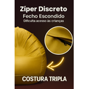 Ver imagem 7 de Puff Gota Mariju - Cinza - Vazio - Qualidade Premium com Frete Reduzido para Todo o Brasil - Persona