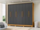 Ver imagem 1 de Guarda Roupa Casal Grande Amplo 233cm para Dormitorio Premium