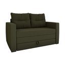Ver imagem 3 de Sofá Cama 2 Lugares Casal 1,50 Mts Veludo Luma Matrix