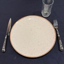 Ver imagem 6 de Jogo 24 Facas de Jantar Prateada Aço Inox Churrasco 24cm Serrilhada Luxo