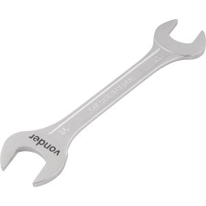 Chave fixa 25x28mm cromo vanádio fosco cartela - Vonder
