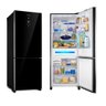 Geladeira Nr-bb71gvfbb 480L 2 Portas Frost Free Bottom Freezer Panasonic Preto 220v - 11