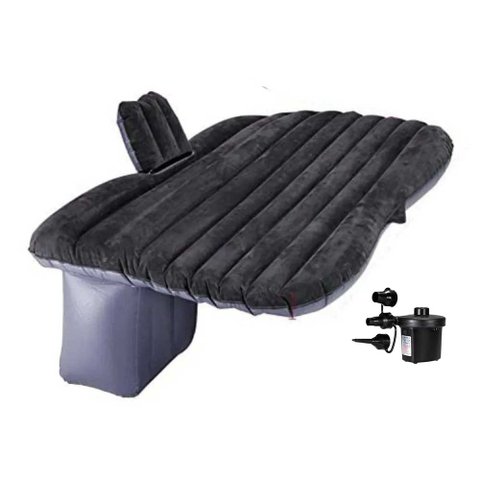 Colchão Cama Inflável para Carro com Bomba Elétrica 12v Vg Plus Preto