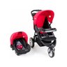 Carrinho Travel System Triciclo Fox Lenox Multi Posições - Cinza e Vermelho - 12