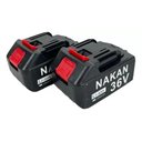 Ver imagem 6 de Furadeira Martelete Esmerilhadeira Parafusadeira 36v Nakan