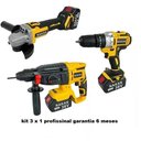 Ver imagem 2 de Furadeira Martelete Esmerilhadeira Parafusadeira 36v Nakan