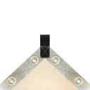 Ver imagem 1 de Sombrite 80% Lona Toldo Garagem Bege 3x3 Bainha e Ilhós