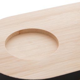 Cj 2 Canecas P/Café C/Colher e Suporte de Bambu Coffee Time Lyor - 8