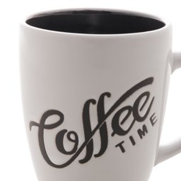 Cj 2 Canecas P/Café C/Colher e Suporte de Bambu Coffee Time Lyor - 5
