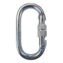 Ver imagem 3 de 3 Mosquetão 25kn Aço Oval Alpinismo Trabalho Altura Rapel