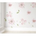 Ver imagem 2 de Papel de parede floral rosa menina para quarto de bebê M² PP78