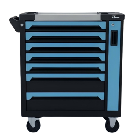 Carrinho Gaveteiro com Ferramentas 156 Peças e 7 Gavetas Cromo Vanádio