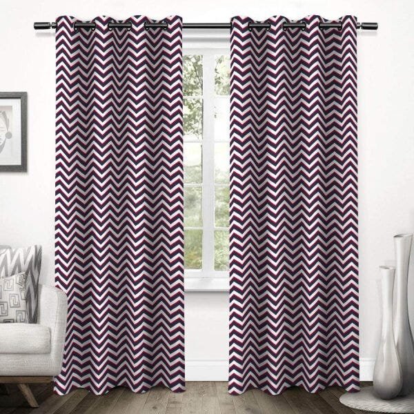Cortinas 2 Folhas Paris 280cmx220cm Tecelagem Damata - 1
