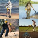 Ver imagem 7 de Detector de Metais Md-3028 Portátil Ferro Alumínio Ouro Bronze Prata Lorben