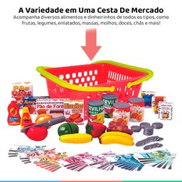 Crec Crec Minhas Comprinhas Brinquedo Para Criança 4+ Anos Big Star - 3