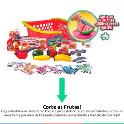 Crec Crec Minhas Comprinhas Brinquedo Para Criança 4+ Anos Big Star - 4