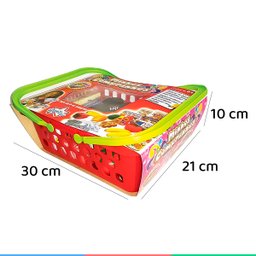 Crec Crec Minhas Comprinhas Brinquedo Para Criança 4+ Anos Big Star - 5