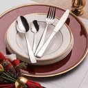 Ver imagem 6 de Jogo 24 Garfos de Mesa Aço Inox Pisa Wolff Talheres Refeições Restaurante Buffet Eventos