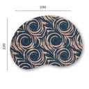 Ver imagem 3 de Tapete Quarto e Sala Antiderrapante Orgânico Bean 200x250cm Frisson Plus São João